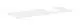 Hansgrohe-HG-Xevolos-E-Konsole-1370-550-mit-Ausschnitt-rechts-fuer-Aufsatzwaschtisch-geschliffen-500-480-Mattweiss-54206700 gallery number 1